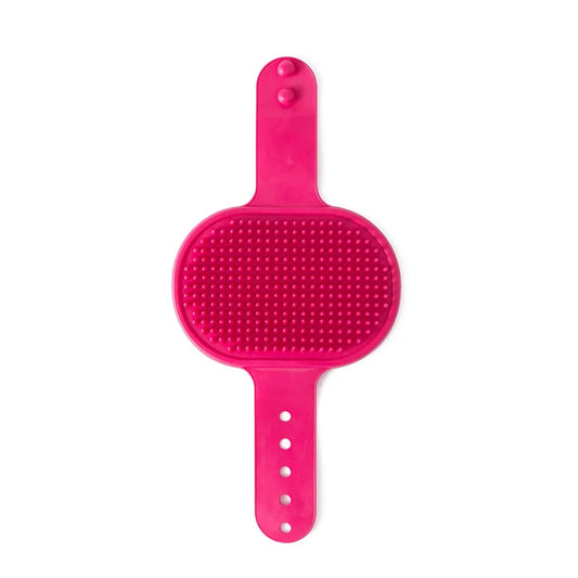 Cat Dog Bath Brush Grooming Brush Massage Brush Pet Itch Reliever Wall Table Leg Scratch Strap Play Toy For Pet Boredom Relief