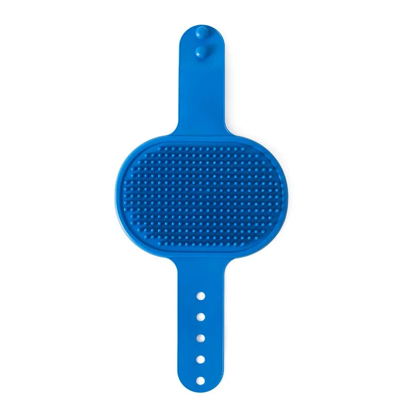 Cat Dog Bath Brush Grooming Brush Massage Brush Pet Itch Reliever Wall Table Leg Scratch Strap Play Toy For Pet Boredom Relief