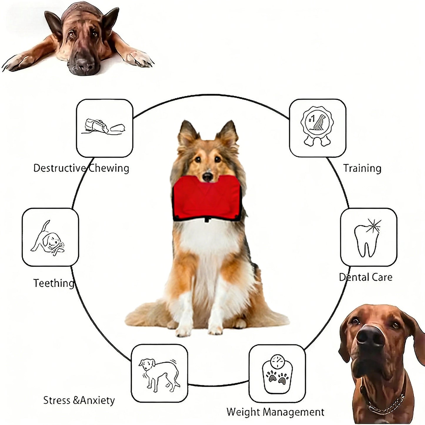 Dog Bite Pillow High Quality Jute Training Biting Sleeves Sturdy Interactive Play Tug of Dogs Toy Tear Resistant for Pet Toys