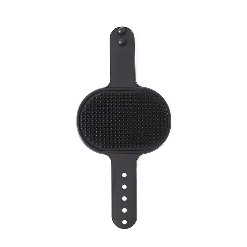 Cat Dog Bath Brush Grooming Brush Massage Brush Pet Itch Reliever Wall Table Leg Scratch Strap Play Toy For Pet Boredom Relief