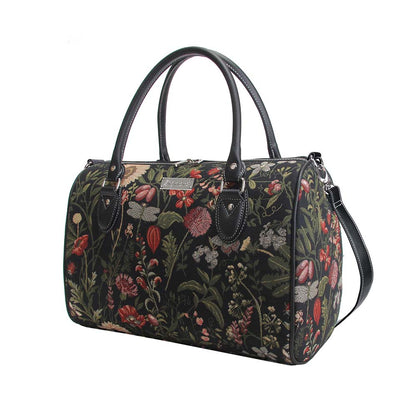 Morning Garden Black - Travel Bag