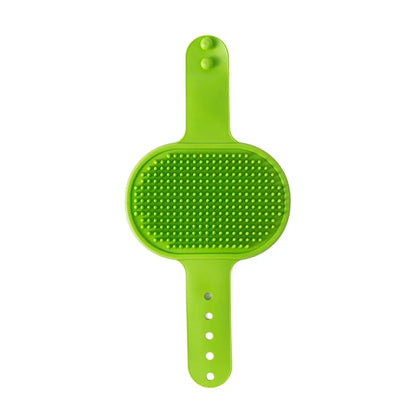Cat Dog Bath Brush Grooming Brush Massage Brush Pet Itch Reliever Wall Table Leg Scratch Strap Play Toy For Pet Boredom Relief
