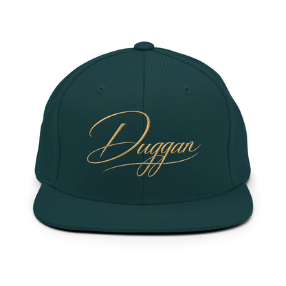 Classic Embroidered Snapback Cap, in Spruce, front view