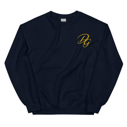 Premium Unisex Crewneck Sweatshirt, in Navy, front view