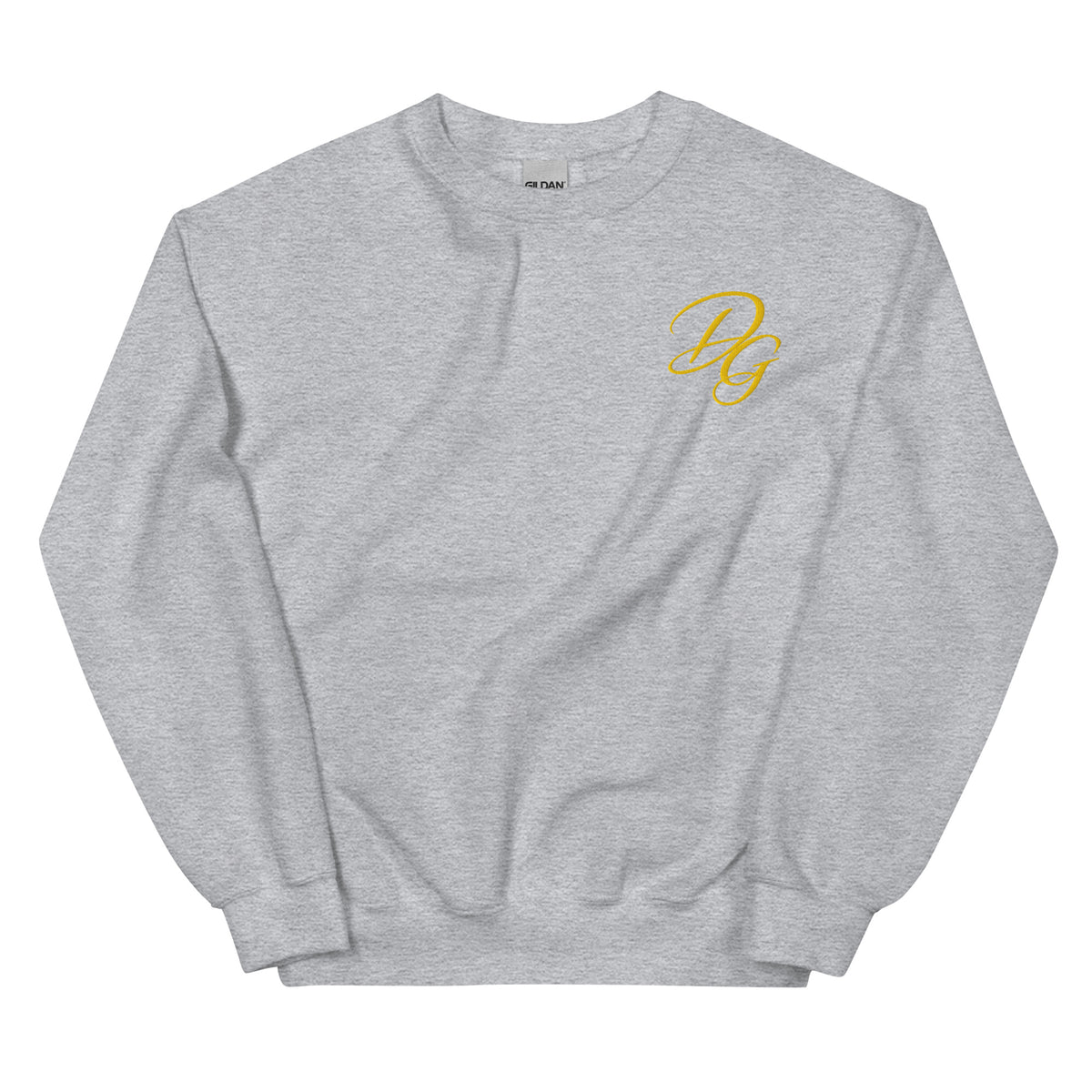 Premium Unisex Crewneck Sweatshirt, in Sport Grey, front view