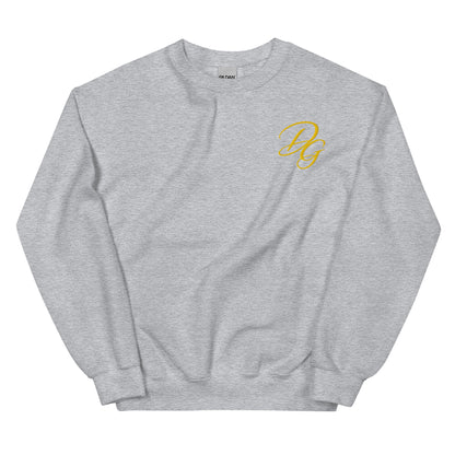 Premium Unisex Crewneck Sweatshirt, in Sport Grey, front view