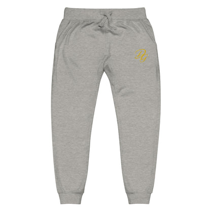 Unisex Fleece Sweatpants, in Carbon Grey, front view
