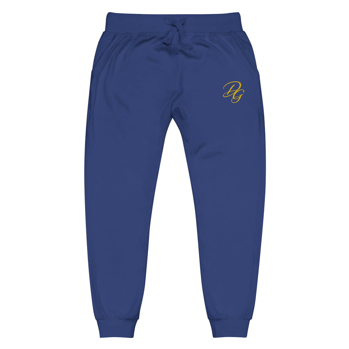 Unisex Fleece Sweatpants, in Team Royal, front view