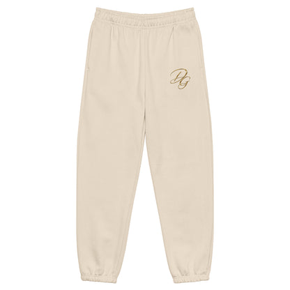 Unisex Heavyweight Sweatpants, in Dust, front view
